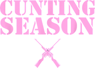 Cunting Season Hunting Counting Season Funny Women's Dry Zone Grid Polo