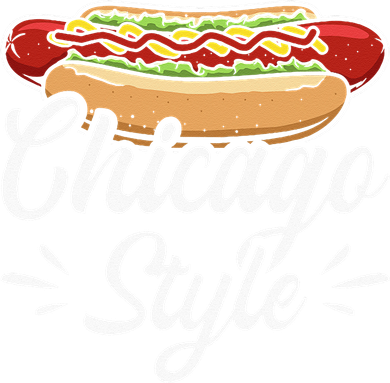 Chicago Style Illinois Hot Dog Women's Long Sleeve Shirt