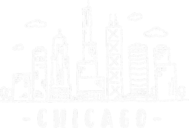 Chicago Skyline Illinois Vintage Backpack