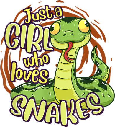 Cute Snake Just A Girl Who Loves Snakes Women's Tank Top