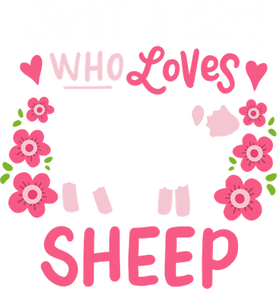 Cool Sheep Just A Girl Who Loves Sheep Funny Gift For Sheep Lovers Toddler Hoodie