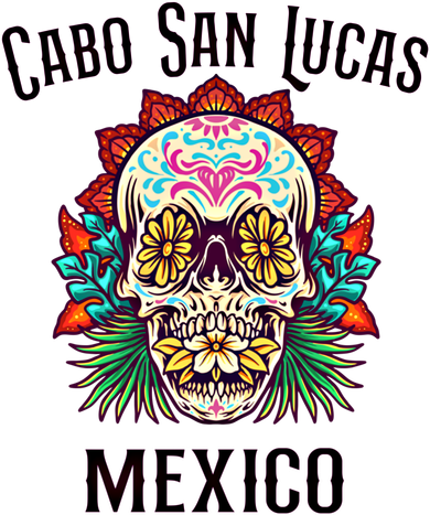 Cabo San Lucas Day Of The Dead Celebration Floral Design Gift Doddie Hoodie