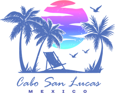 Cabo San Lucas Mexico Beach Vacation Retro Vintage Sunset Gift Doggie Tank