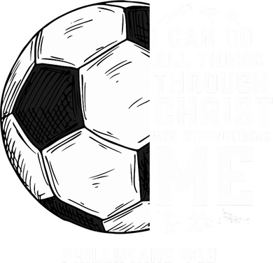 Christian Soccer Men Boys Religious Tumbler
