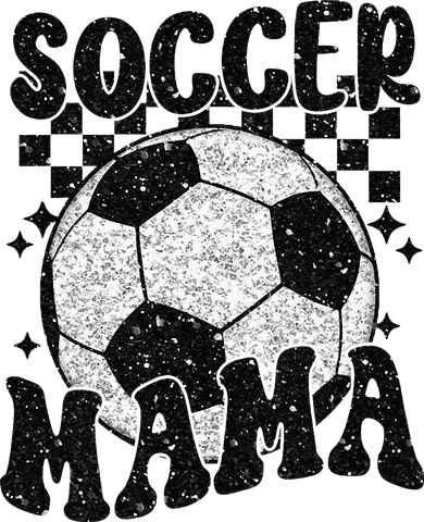 Checkered Soccer Mama Retro Soccer Mom Soccer Season Toddler Hoodie