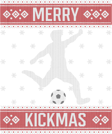 Christmas Soccer Merry Kickmas Ball Sport Player Xmas Meaningful Gift Women's Sweatshirt