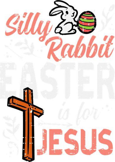Christian Silly Rabbit Easter For Jesus Doggie Tank