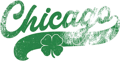 Chicago Shamrock St. Patrick's Day Saint Paddy's Irish Long Sleeve Shirt