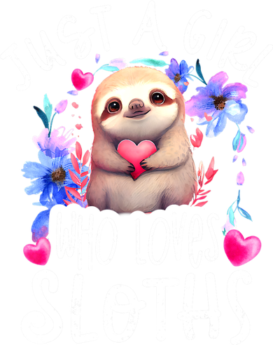 Cute Sloth , Sloth Lover Tee, Sloth , Sloth Women's Hoodie
