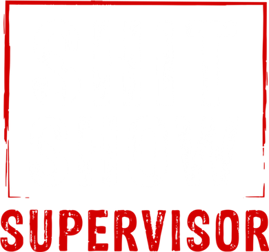 Cool Shit Show Supervisor Hilarious Vintage For Adults Coaster