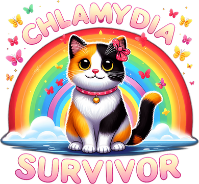 Chlamydia Survivor Sarcastic Ironic Inappropriate Bucket Hat