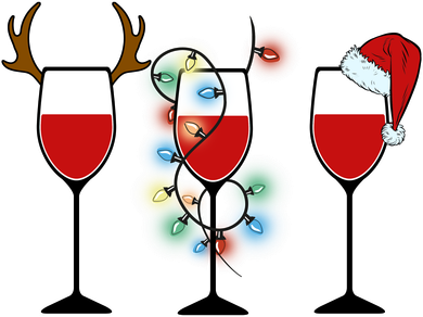 Christmas Wine Party Toddler Hoodie