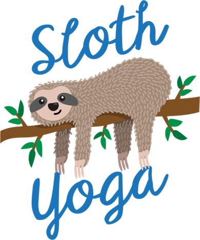 Cute Sloth Yoga Lover Yoga Class Instructor Gym Gift Doggie Tank