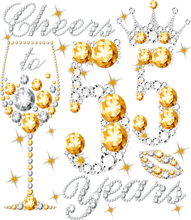 Cheers To 55 Years Old Happy 55th Birthday Queen Drink Wine Women's Dry Zone Grid Polo