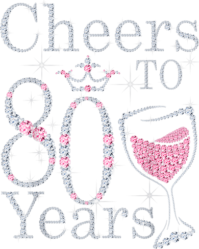 Cheers to 80 Years 1942 80Th Birthday Tee Gift For Wom.e.ns Mousepad