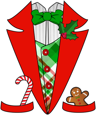 Christmas Tuxedo Costume Top Kids T-Shirt