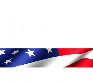 Crooked Trump Lock Him Up USA Button