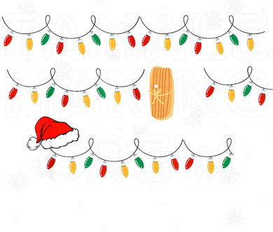 Christmas Tamale Making Crew Button