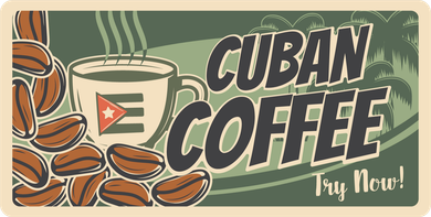 Cuba Travel Retro Banner Cuban Coffee Women's Hoodie