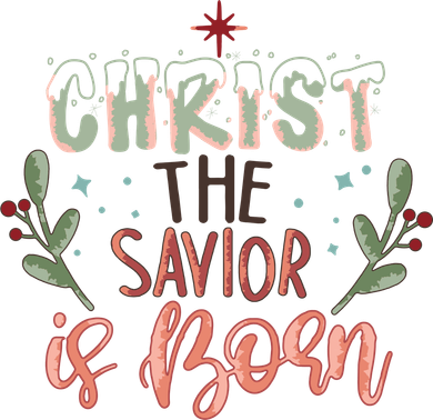 Christ The Savior Is Born Christian Retro Christmas Religious Graphic Plus Size Coffee Mug