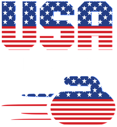Cool Team USA Curling Flag Logo Sports Fan Kids T-Shirt
