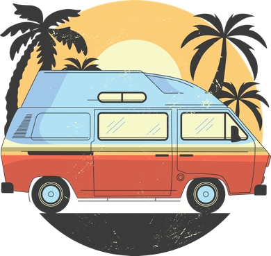 Camper Van Doggie Tank