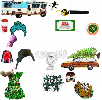 Christmas Vacation Collage Premium Scoop Christmas Family Christmas Classic Kids T-Shirt