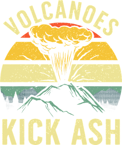 Cool Volcano For Men Women Kids Volcanic Ash Volcano Lover Button
