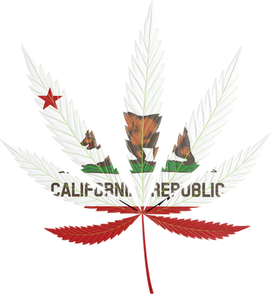 California Republic: Cali Weed Women's T-Shirt