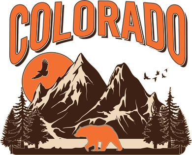 Colorado Wilderness Bear Mountains Toddler Hoodie