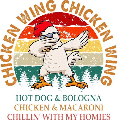 Chicken Wing Chicken Wing Hot Dog Bologna Macaroni Button