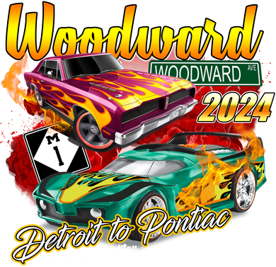 Cruisin Woodward Detroit To Pontiac A Michigan Tradition 2024 Kids Sweatshirt