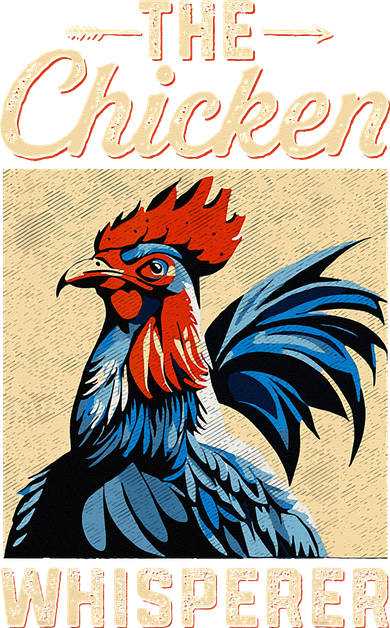 Chicken Whisperer Funny Vintage Chicken Portrait Farming Hen Baby Bodysuit