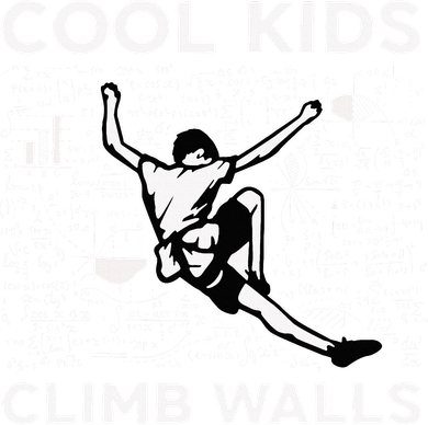 Climb Walls Funny Rock Climbing Bouldering Doddie Hoodie