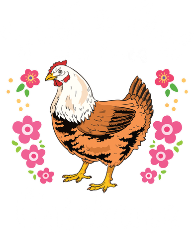 Chicken Who Loves Chickens Hat