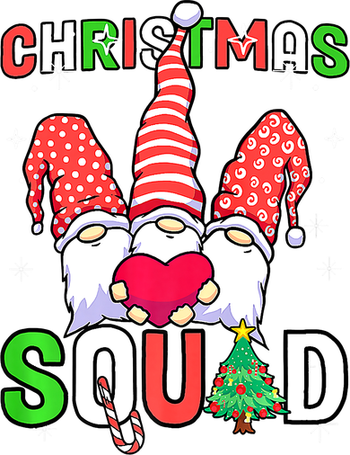 Christmas With My Gnomies Buffalo Christmas Squad Women's T-Shirt