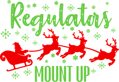 Christian Wise  Regulators Mount Up Christmas Women's Sweatshirt