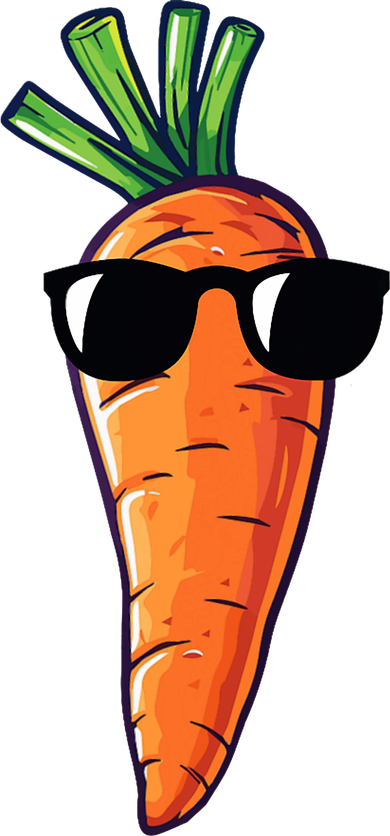 Carrot With Sunglasses Carrot Women's Tank Top