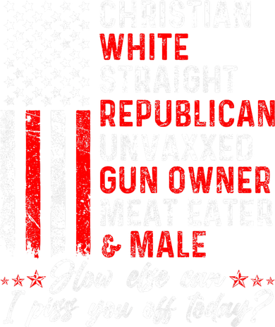 Christian White Straight Republican Unvaxxed Gun Owner Meat Kids Long Sleeve Shirt