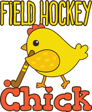 Chicks With Sticks Field Hockey Player Hockey Fan Bucket Hat