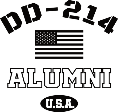 DD 214 Alumni American Flag Women's Hoodie