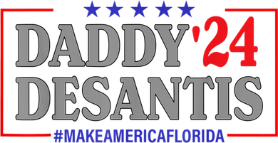 Daddy 2024 Desantis Make America Florida Kids T-Shirt