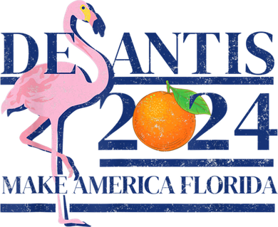 DeSantis 2024 Make America Florida Flamingo Election Backpack