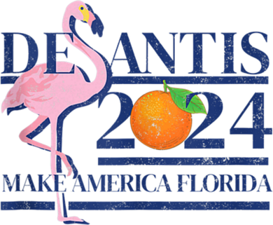 Desantis 2024 Make America Florida Flamingo Backpack