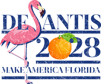 Desantis 2028 Make America Florida Ron Desantis 48 Flamingo Mousepad