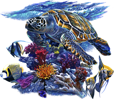 Sea Turtle Life Kids T-Shirt