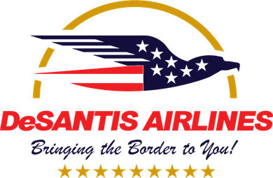 DeSantis Airlines Bringing The Border To You Funny Women's Sweatshirt