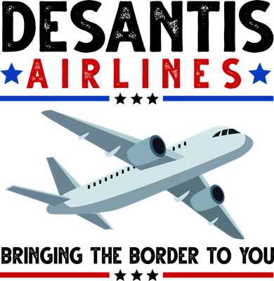 Desantis Airlines Bringing The Border To You Women's Hoodie