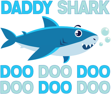 Daddy Shark Doo Doo Doo Funny Backpack