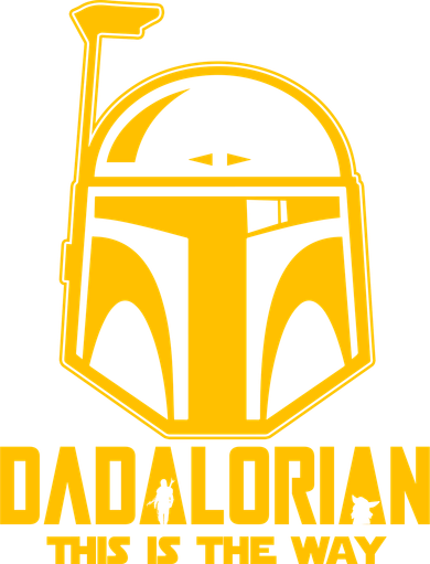 Dadalorian This Is A Way Kids Long Sleeve Shirt
